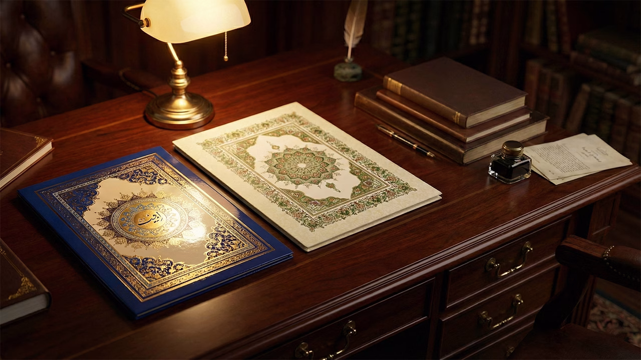 تست بازتاب نور روی کاغذ مات و براق